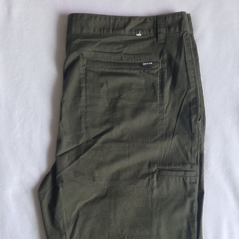 Prana Men's Dark Olive Cargo Pants